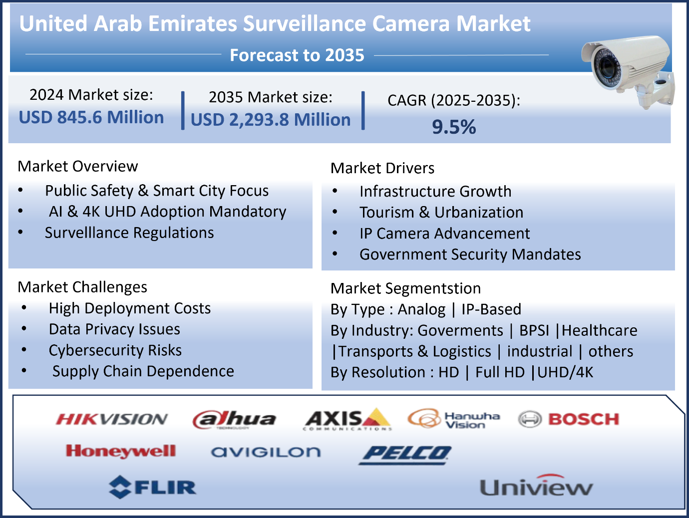 United Arab Emirates Surveillance Camera Market