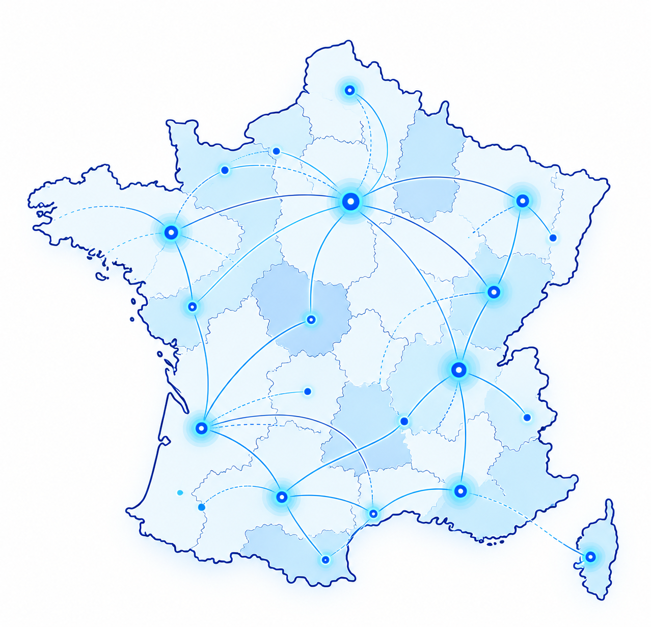 Map of France